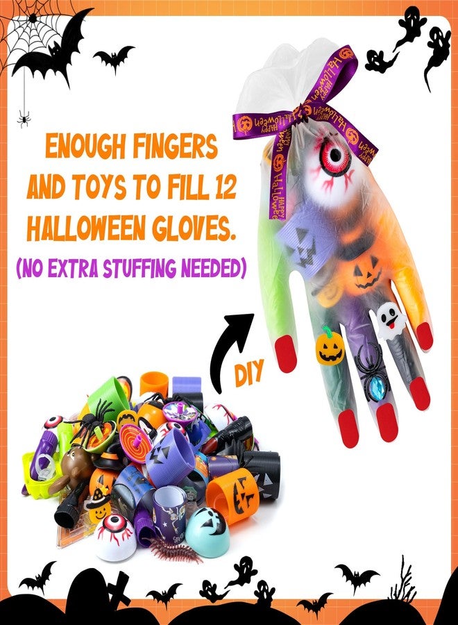 DMIGHT Halloween Party Favors - 193pcs Stuffed Toys Bulk Birthday Party Decorations, Goodie Bags for Party Supplies, Halloween Games for Kids - Image 4